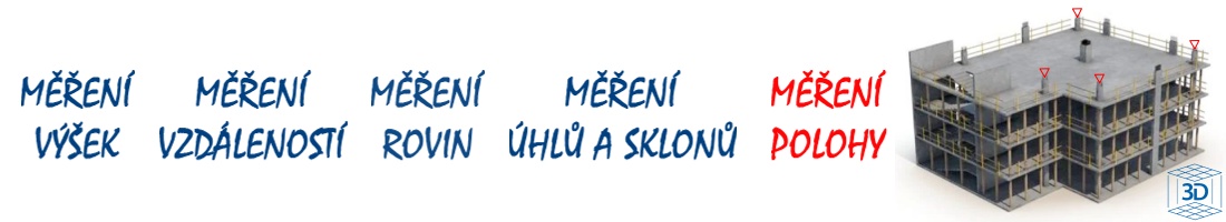 Přístroje a pomůcky pro měření polohy